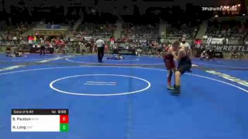 130 lbs Consolation - Bjorn Paulson, Nebraska Boyz vs Hunter Long, Eierman Elite