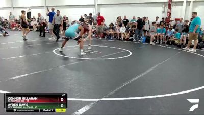 210 lbs Round 2 (8 Team) - Connor Gillahan, PA Alliance Red vs Ayden Davis, New England All Stars