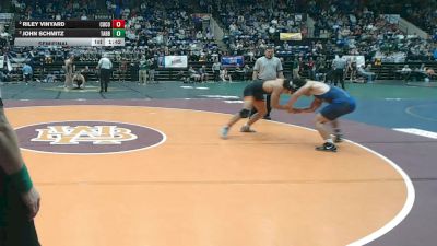 3 - 190 lbs Semifinal - John Schmitz, Tabb vs Riley Vinyard, Culpeper County