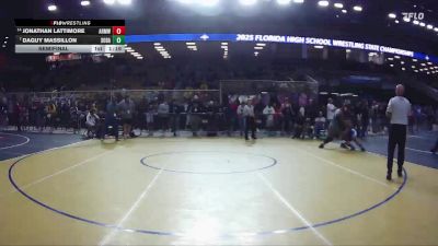 285 3A Semifinal - Jonathan Lattimore, Armwood vs Daguy Massillon, South Dade