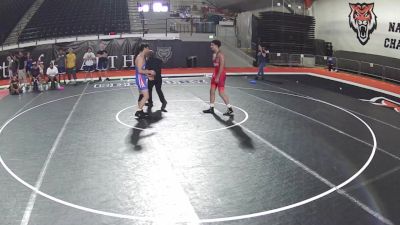 157 lbs 2nd Place Match - Madox Leal, California vs Logan Riga, Oregon