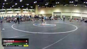 132 lbs Round 7 (8 Team) - Trae Desaveur, Montana Williston vs Ty Morrison, PECO Boys