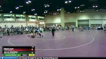 120 lbs Round 7 (8 Team) - Bryce Edwards, Rootstown Raiders vs Brian Leap, Franklin Blue