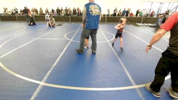 53.8-59 lbs Semifinal - Mikey Beckman, Salem Bulldogs vs Landon Mustapha, Salem Bulldogs