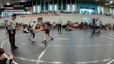 92 lbs Round 2 (4 Team) - Ty Gorman, West Forsyth WC vs Carlos Rodriguez De-Cespedes, Eagle Empire