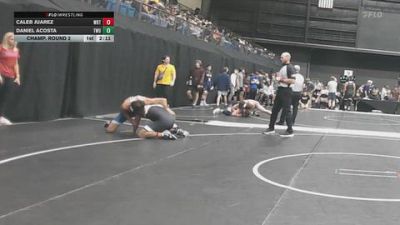165 lbs Champ. Round 2 - Caleb Juarez, Wayland Baptist (Texas) vs Daniel Acosta, Texas Wesleyan