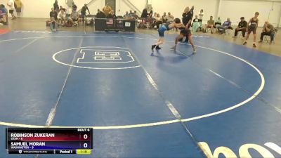 102 lbs Round 2 (8 Team) - Robinson Zukeran, Utah vs Samuel Moran, Washington