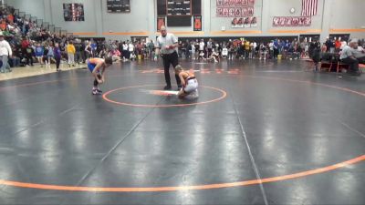 95 lbs Quarterfinal - Noah Arceneaux, Jesup Mat Club vs Drake Gates, Solon Spartan Wrestling Club