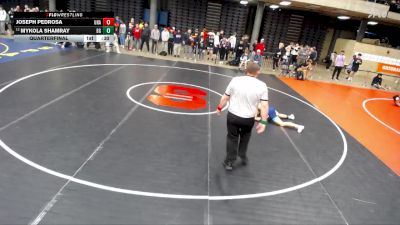 120 lbs Quarterfinal - Mykola Shamray, Buffalo Grove vs Joseph Pedrosa, Unattached