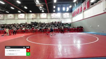 285 lbs 7th Place - Jake Newberry, Mount Greylock vs Javion Cabrera, Frontier