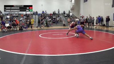 190 lbs Round 4 - Jarod Anderson, Keokuk vs Owen Difederico, Burlington