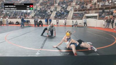 80_B lbs Round Of 32 - Liam Youells, Lake Lehman vs Josiah Verilla, Tyrone