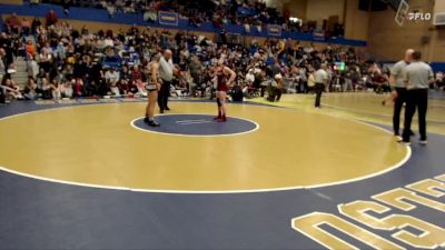 130lbs Cons. Round 10 - Keely Talavera, Union (Girls) vs Kaylee Lehman, W. F. West (Girls)