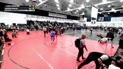 150 lbs Semifinal - Steven Robles, The Outstanding Stevens vs Cade Johnston, Vista High School