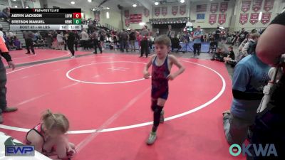 52 lbs 3rd Place - Wesley Garza, Sperry Wrestling Club vs Nashton Whitekiller, Seneca