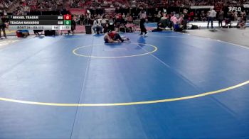 5A 113 lbs Champ. Round 1 - Teagan Navarro, Nampa vs Mikael Teague, Minico