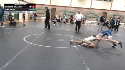 80 lbs 1st Place Match - Raymond Callaway, Nova Wrestling vs Luke Smith, Spring Ford
