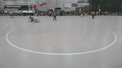 175 lbs Champ. Rd Of 32 - Weston Borgers, Blair Academy vs Joshua Kotalik, Sandwich Wrestling Club