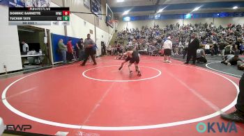 80 lbs Rr Rnd 1 - Dominic Barnette, Verdigris Youth Wrestling vs Tucker Tate, Grove Takedown Club