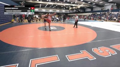 165 lbs Champ. Round 1 - Keegan Demarest, Messiah vs Jordan Bentley, King`s College