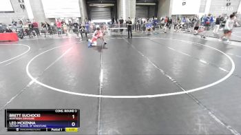 144 lbs Cons. Round 3 - Brett Suchocki, Northern Exposure vs Leo McKenna, Victory School Of Wrestling