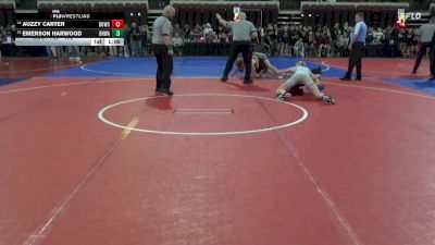 123 lbs Champ. Round 1 - Emerson Harwood, Black Hills Wrestling Academy vs Auzzy Carter, Powell Wrestling Club