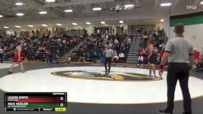 197 lbs Semifinal - Jaxon Smith, Maryland vs Nick Nosler, SIU Edwardsville