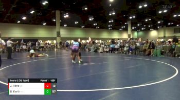 190 lbs Round 2 (16 Team) - Darian Earth, Nebraska Hula Girls vs Jasmine Rene, Charlie`s Angels-IL Pnk