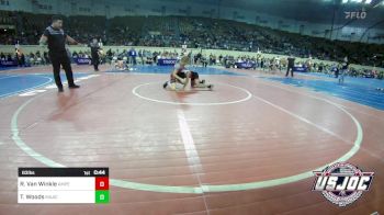 83 lbs Quarterfinal - Rylan Van Winkle, Amped Wrestling Club vs Tristian Woods, MAAC Wrestling