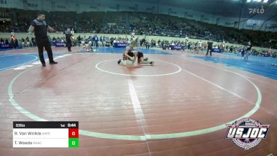 83 lbs Quarterfinal - Rylan Van Winkle, Amped Wrestling Club vs Tristian Woods, MAAC Wrestling