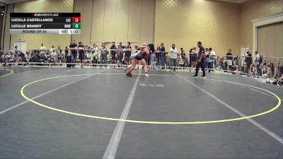 123 lbs Round Of 64 - Lucilla Castellanos, Las Vegas HS vs Lucille Brandt, MAW Wrestling Academy