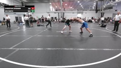 165 lbs Round 4 (6 Team) - Christian Stoeber, JV All Stars vs Jon Smith, Kraken Black