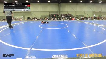 43 lbs Rr Rnd 5 - Isaac Estrada, Roundtree 9U vs Koen Robinson, Shootbox 9U