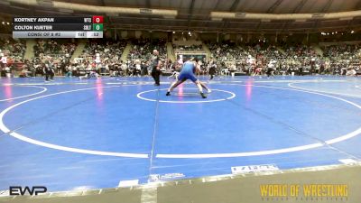 145 lbs Consi Of 8 #2 - Kortney Akpan, WTC vs Colton Kueter, Sebolt Wrestling Academy