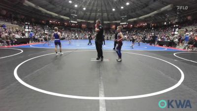 90 lbs Round Of 32 - Knox Kline, HBT Grapplers vs Cooper Willard, Deer Creek Wrestling Club