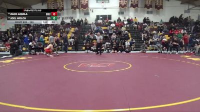 165 lbs Cons. Round 6 - Joel Welch, St Francis Desales vs Zack Aquila, Brecksville