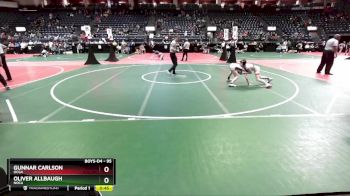 95 lbs Cons. Round 2 - Oliver Allbaugh, NOCA vs Gunnar Carlson, OCGA