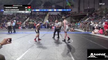 140 lbs Cons. Round 1 - Maddox Fenner, Manhattan vs Isaac Samuelson, Oakley
