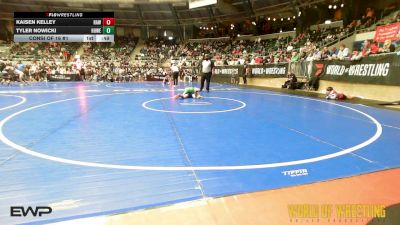 85 lbs Consi Of 16 #1 - Kaisen Kelley, Raw Wrestling Club vs Tyler Nowicki, Howe Wrestling School