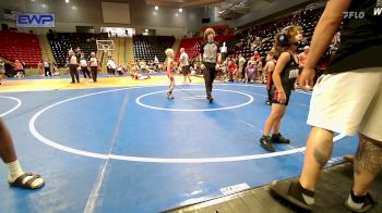 55 lbs Semifinal - Garrett Doyle, Cowboy Wrestling Club vs Beckett Mills, Team Tulsa Wrestling Club