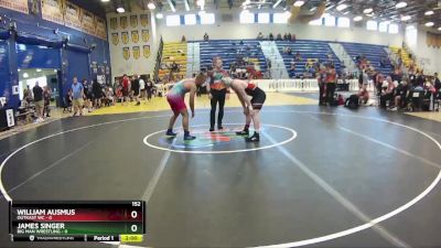 152 lbs Champ Round 1 (16 Team) - William Ausmus, OutKast WC vs James Singer, Big Man Wrestling