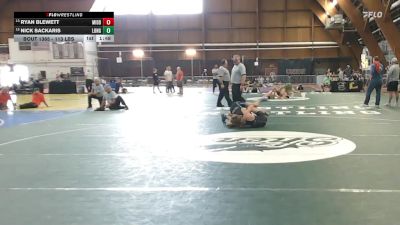 113 lbs 3rd Place - Ryan Blewett, Middletown North - Triumph vs Nick Sackaris, Long Beach High School