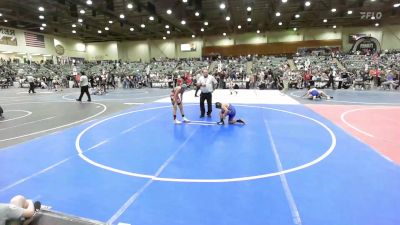 100 lbs Consi Of 8 #2 - Alijah Valerio, Caldwell WC vs Ampelio Solis, Buckaroo WC