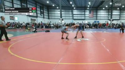 113 lbs Cons. Round 2 - Tripp Petit, Believe 2 Achieve vs Mason George, SVWC