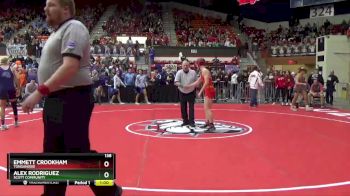 138 lbs Cons. Round 1 - Alex Rodriguez, Scott Community vs Emmett Crookham, Tonganoxie