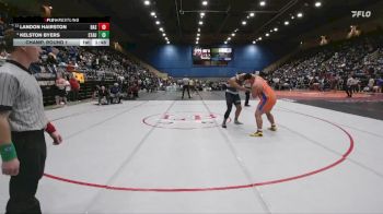 3 - 285 lbs Champ. Round 1 - Landon Hairston, Bassett vs Kelston Byers, Staunton