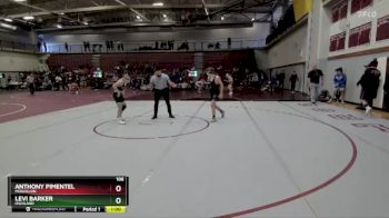 106 lbs Cons. Round 3 - Levi Barker, Highland vs ANTHONY PIMENTEL, Mogollon