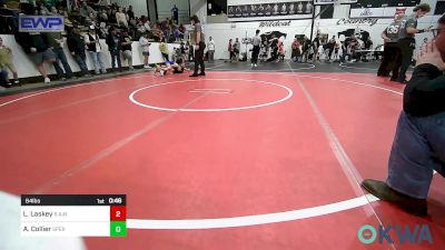 64 lbs Rr Rnd 2 - Lincoln Laskey, R.A.W. vs Asher Collier, Sperry Wrestling Club