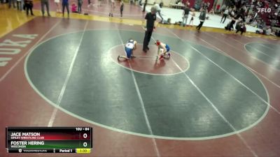 84 lbs 5th Place Match - Jace Matson, Simley Wrestling Club vs Foster Hering, Wisconsin