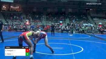 145 lbs Quarterfinal - Connor Padgett, Maize WC vs Caleb Mata, Vici